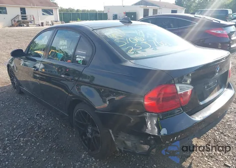 2007 BMW 328Xi z USA, uszkodzony, nr VIN WBAVC93507KZ71651